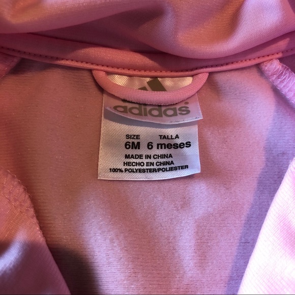 Pink Adidas Jacket and Pants Set - Picture 4 of 7